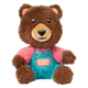 FuzzYard Nasties Fuzz Bear Plush Dog Toy with Squeaker