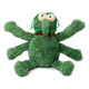 FuzzYard Nasties Scratchy Green Flea Plush Dog Toy with Squeaker
