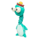 FuzzYard Neck Minnits Loch Neck Monster Plush Dog Toy with Stretchy Neck