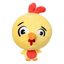 FuzzYard Noggins Hen Diesel Squeaky Plush Dog Toy