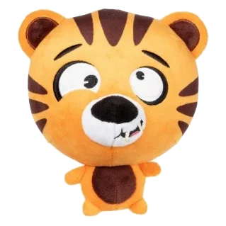 FuzzYard Noggins Roarnaldo Squeaky Plush Dog Toy