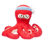 FuzzYard Octo-Pose Takoyaki Octopus Squeaky Plush Dog Toy