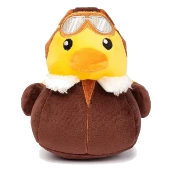 FuzzYard Amelia Quackhart Duck Squeaky Plush Dog Toy
