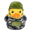 FuzzYard Commanduck Squeaky Plush Dog Toy