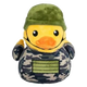 FuzzYard Commanduck Squeaky Plush Dog Toy
