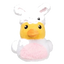 FuzzYard bunny duck plush dog toy with squeaker