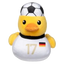 Squeaky plush dog toy FuzzYard Football Duck Germany No. 17