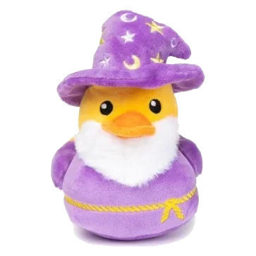 FuzzYard Sirius Quack duck plush dog toy with squeaker