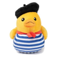 FuzzYard Timothee Chalaquack duck plush dog toy with squeaker