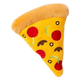 Squeaky plush dog toy FuzzYard Pizza Slice