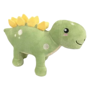 Squeaky plush dog toy FuzzYard Stannis The Stegosaurus