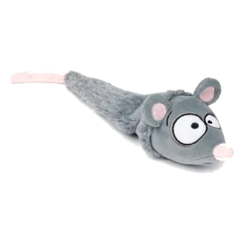 FuzzYard The Yeetz Rack Off Rat Plush Dog Toy with Squeaker