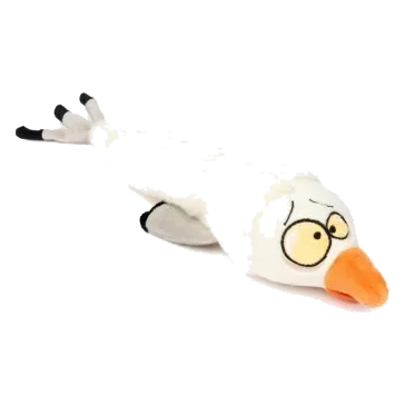FuzzYard The Yeetz See-Ya Seagull Plush Dog Toy with Squeaker