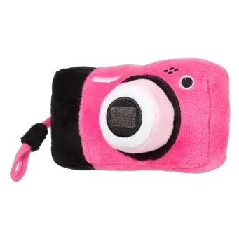 FuzzYard Y2K Digicam plush dog toy, digital camera