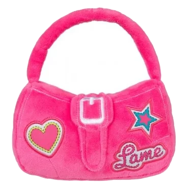 FuzzYard Y2K So Fetch Handbag plush dog toy, handbag