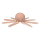 Octopus plush dog toy FuzzYard Life Soft Blush