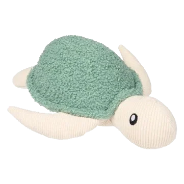 Turtle plush dog toy FuzzYard Life Myrtle Green
