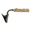 Natural wood bird perch with adjustable clamp
