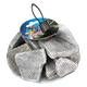 Flat aquarium stones