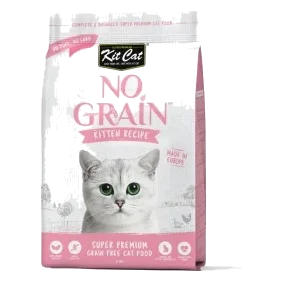 Kit Cat No Grain Grain-Free Kitten Food, 1 kg