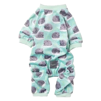 Fleece Dog Pyjamas FuzzYard Sleepy Wombats