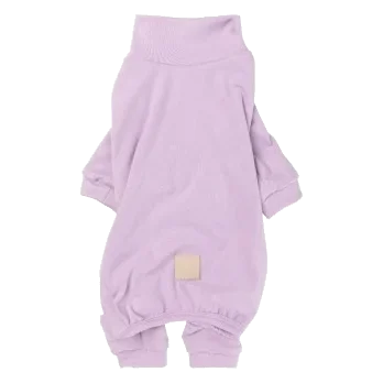 FuzzYard Life soft-touch dog pyjamas, Lila