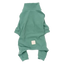 FuzzYard Life soft-touch dog pyjamas, Myrtle Green