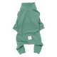 FuzzYard Life soft-touch dog pyjamas, Myrtle Green