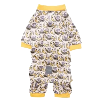 Dog pyjamas FuzzYard Go Bananas