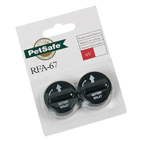 Replacement battery for anti-bark dog collar