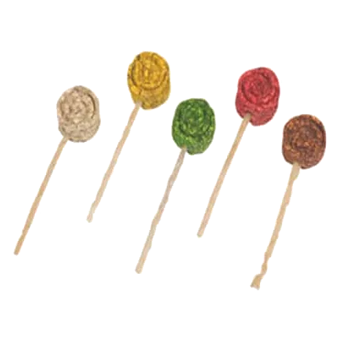 Munchy rawhide lollipop dog chew