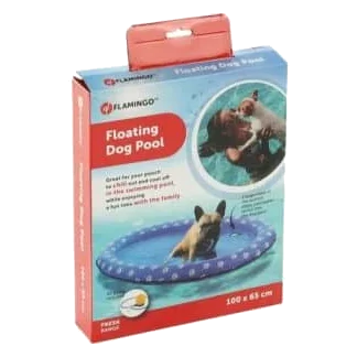 Flamingo floating dog pool for dogs up to 40 kg