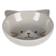 Cat head-shaped ceramic bowl