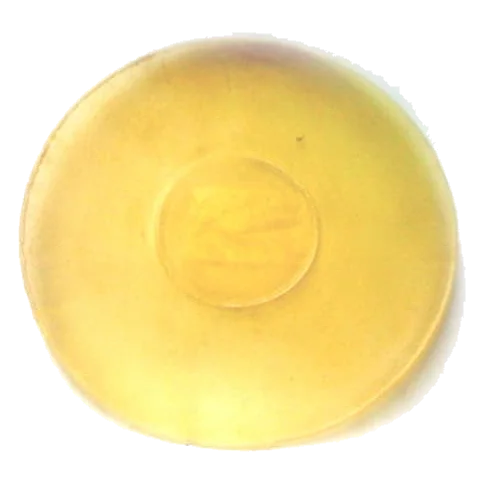 Rawhide chew plate for dogs, 16.5 cm
