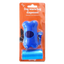 Blue dog poo bag holder