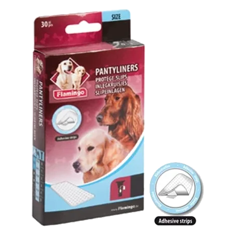 Replacement pads for dog hygiene pants, sizes 0 to 5