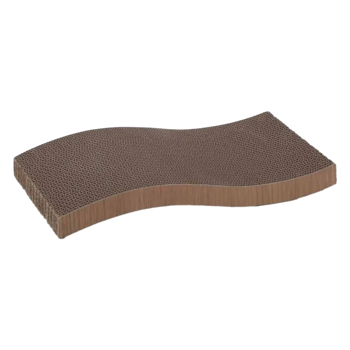 Kwano brown cardboard cat scratcher
