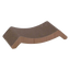 Wiski brown cardboard cat scratcher