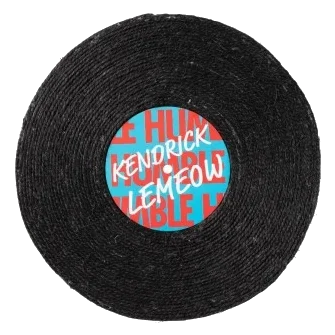 Rotating Cat Scratcher FuzzYard Record Cat Kendrick Lemeow