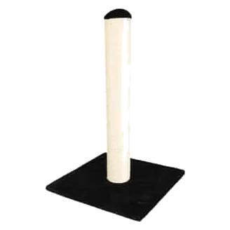 Lisa cat scratching post, black