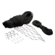 Flamingo black cat safety net, 2 × 3 m, 11 mm cord