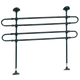 Two-row dog car barrier