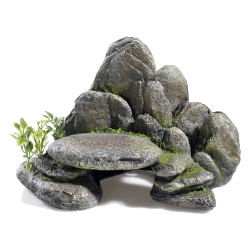 Decorative aquarium rock