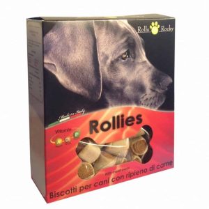 Rollies meat-filled dog biscuits, 300 g