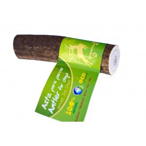 Deer antler dog chew, size S