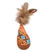 Indy wobbling sack with feathers cat toy
