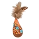 Indy wobbling sack with feathers cat toy