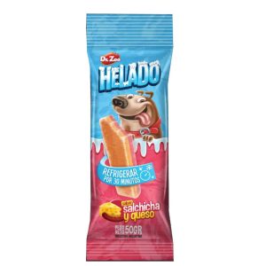 Doctor Zoo sausage and cheese ice cream for dogs