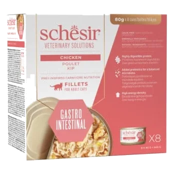 Schesir Gastrointestinal diet chicken fillets wet cat food