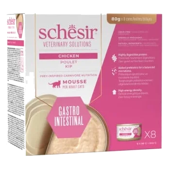 Schesir Gastrointestinal diet chicken mousse wet cat food